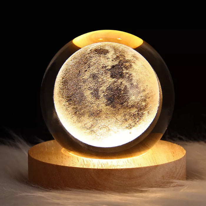Lampara Cristal - Saturno 🌌