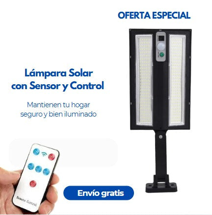 Lámpara Solar de Vigilancia LA ORIGINAL - PAGA 1, LLEVA 2 OFERTA ESPECIAL !!